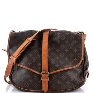 Louis Vuitton Saumur Handbag Canvas 43 #198947L94B